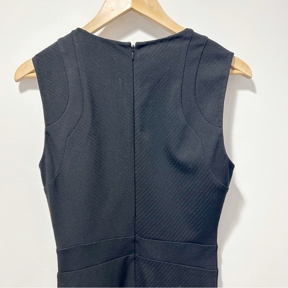 Diane Von Furstenberg Fit and Flare Black Dress Size 6 Little Black Dress Career - Picture 12 of 16